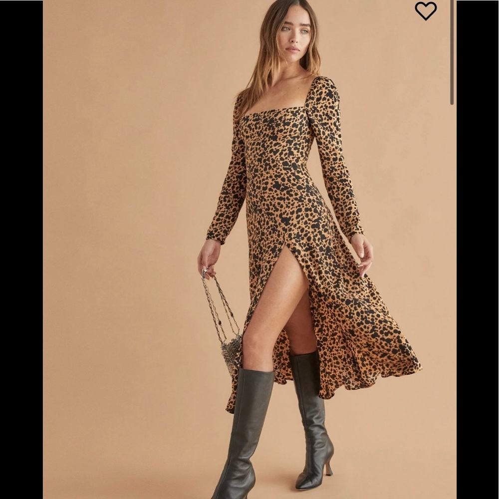 REFORMATION SIGMUND DRESS Blitz - Picture 1 of 17